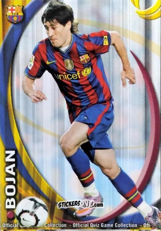 Cromo Bojan Krkic - Campeonato Nacional De Liga 2010-2011 n. 20 - Mundicromo