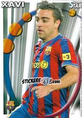 Sticker Xavi - Campeonato Nacional De Liga 2010-2011 n. 23 - Mundicromo