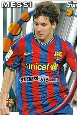 Cromo Messi - Campeonato Nacional De Liga 2010-2011 n. 25 - Mundicromo