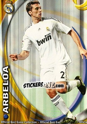 Cromo Arbeloa - Campeonato Nacional De Liga 2010-2011 n. 33 - Mundicromo