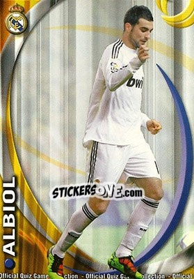 Cromo Albiol - Campeonato Nacional De Liga 2010-2011 n. 37 - Mundicromo