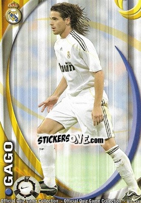 Cromo Gago - Campeonato Nacional De Liga 2010-2011 n. 42 - Mundicromo