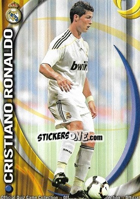 Figurina Cristiano Ronaldo - Campeonato Nacional De Liga 2010-2011 n. 45 - Mundicromo