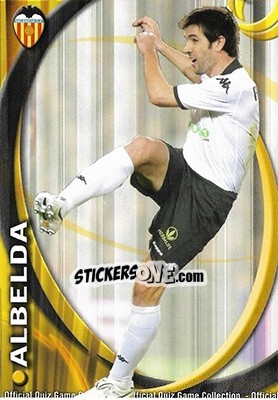 Cromo Albelda - Campeonato Nacional De Liga 2010-2011 n. 68 - Mundicromo