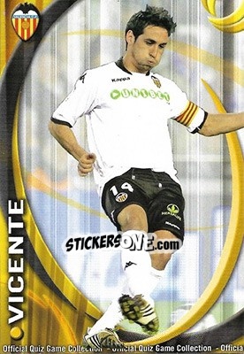 Figurina Vicente - Campeonato Nacional De Liga 2010-2011 n. 70 - Mundicromo