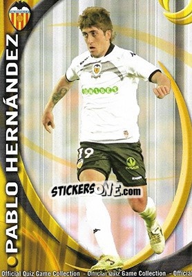 Figurina Pablo Hernández - Campeonato Nacional De Liga 2010-2011 n. 71 - Mundicromo