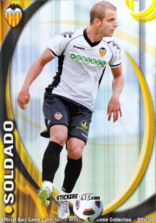 Cromo Soldado - Campeonato Nacional De Liga 2010-2011 n. 75 - Mundicromo