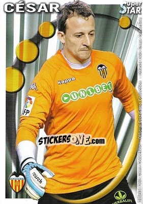 Figurina Cesar Sánchez - Campeonato Nacional De Liga 2010-2011 n. 77 - Mundicromo