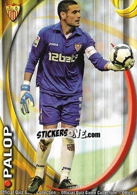 Figurina Palop - Campeonato Nacional De Liga 2010-2011 n. 85 - Mundicromo