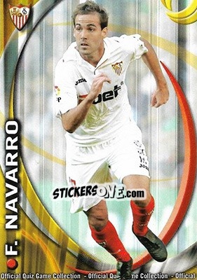 Figurina Fernando Navarro - Campeonato Nacional De Liga 2010-2011 n. 93 - Mundicromo