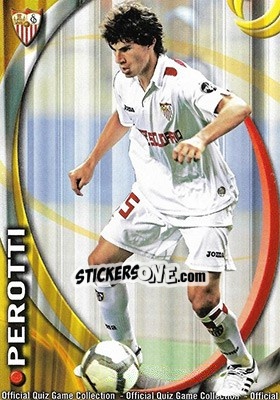 Figurina Perotti - Campeonato Nacional De Liga 2010-2011 n. 97 - Mundicromo