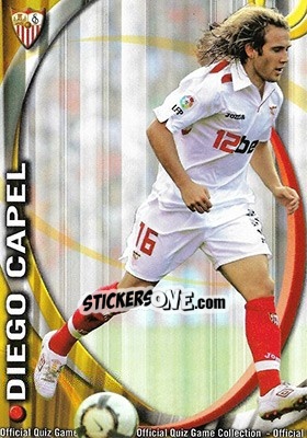 Cromo Diego Capel - Campeonato Nacional De Liga 2010-2011 n. 98 - Mundicromo