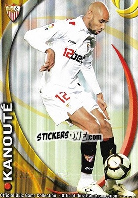 Cromo Kanoute - Campeonato Nacional De Liga 2010-2011 n. 100 - Mundicromo