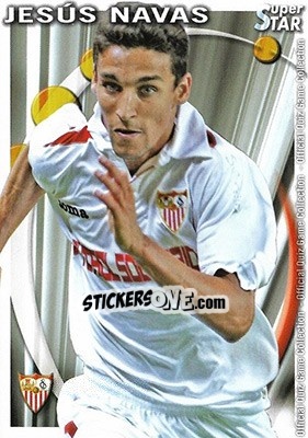 Cromo Jesus Navas - Campeonato Nacional De Liga 2010-2011 n. 106 - Mundicromo