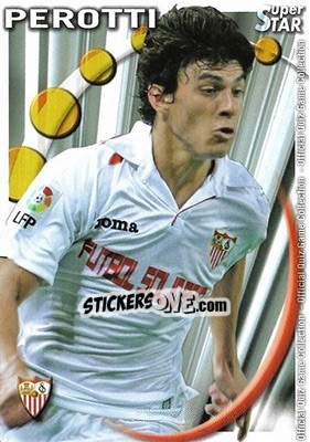 Figurina Perotti - Campeonato Nacional De Liga 2010-2011 n. 107 - Mundicromo