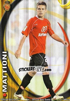Figurina Mattioni - Campeonato Nacional De Liga 2010-2011 n. 114a - Mundicromo