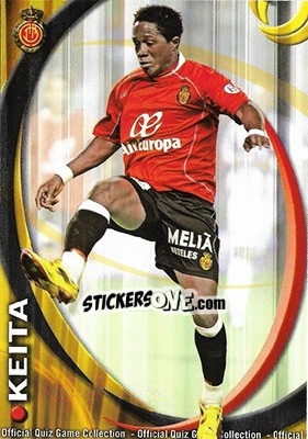 Cromo Keita - Campeonato Nacional De Liga 2010-2011 n. 127a - Mundicromo