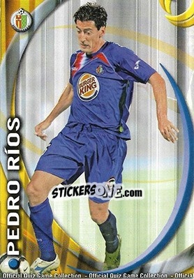 Figurina Pedro Rios - Campeonato Nacional De Liga 2010-2011 n. 153 - Mundicromo