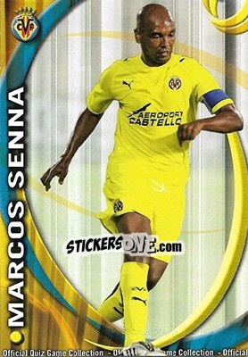 Figurina Marcos Senna - Campeonato Nacional De Liga 2010-2011 n. 175 - Mundicromo