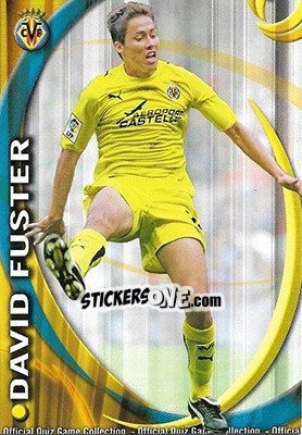 Cromo David Fuster - Campeonato Nacional De Liga 2010-2011 n. 176a - Mundicromo