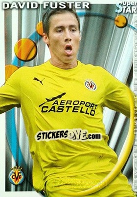 Cromo David Fuster - Campeonato Nacional De Liga 2010-2011 n. 186a - Mundicromo