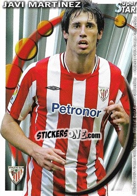 Figurina Javi Martinez - Campeonato Nacional De Liga 2010-2011 n. 213 - Mundicromo