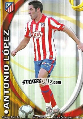 Cromo Antonio López - Campeonato Nacional De Liga 2010-2011 n. 224 - Mundicromo