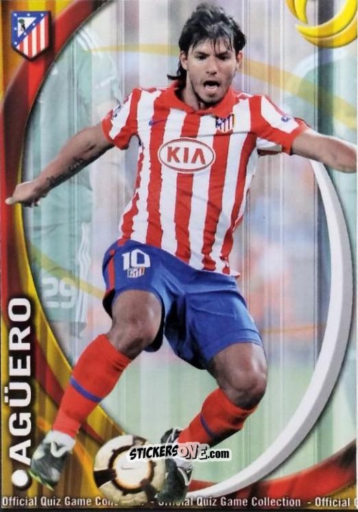 Figurina Agüero - Campeonato Nacional De Liga 2010-2011 n. 236 - Mundicromo