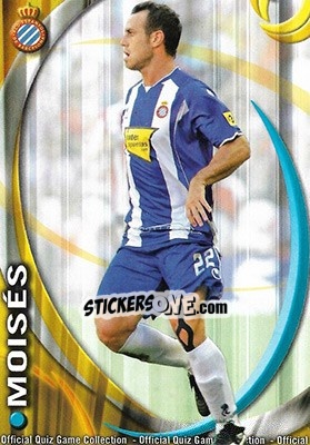 Figurina Moisés - Campeonato Nacional De Liga 2010-2011 n. 281a - Mundicromo