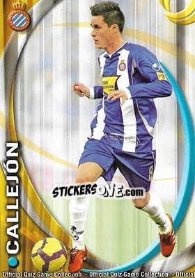 Figurina Callejón - Campeonato Nacional De Liga 2010-2011 n. 284 - Mundicromo