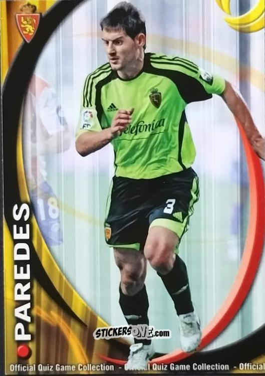 Figurina Paredes - Campeonato Nacional De Liga 2010-2011 n. 358 - Mundicromo