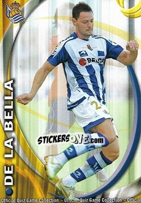 Figurina De la Bella - Campeonato Nacional De Liga 2010-2011 n. 465 - Mundicromo