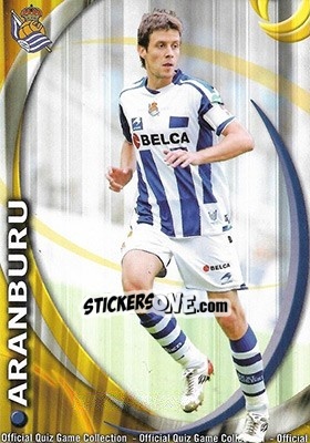 Cromo Aranburu - Campeonato Nacional De Liga 2010-2011 n. 476 - Mundicromo