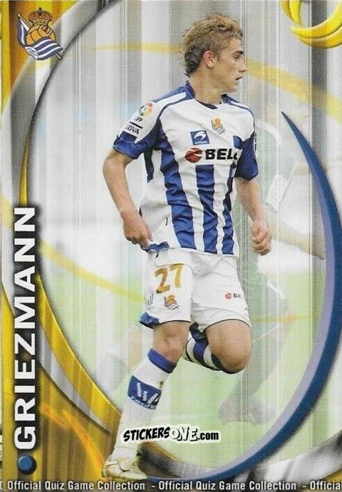 Sticker Griezmann - Campeonato Nacional De Liga 2010-2011 n. 477 - Mundicromo