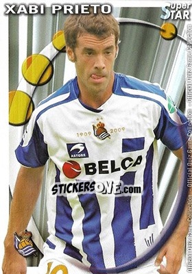 Figurina Xabi Prieto - Campeonato Nacional De Liga 2010-2011 n. 483 - Mundicromo