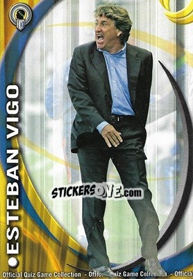 Figurina Esteban Vigo - Campeonato Nacional De Liga 2010-2011 n. 489 - Mundicromo