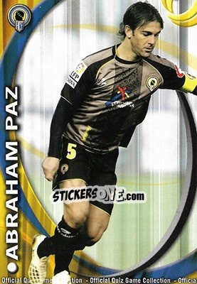 Figurina Abraham Paz - Campeonato Nacional De Liga 2010-2011 n. 493 - Mundicromo