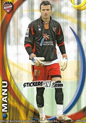 Figurina Manu - Campeonato Nacional De Liga 2010-2011 n. 517a - Mundicromo