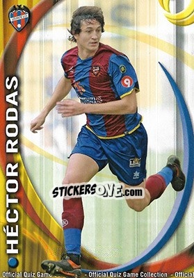 Figurina Hector Rodas - Campeonato Nacional De Liga 2010-2011 n. 519 - Mundicromo