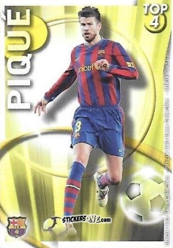 Sticker Piqué - Campeonato Nacional De Liga 2010-2011 n. 559 - Mundicromo
