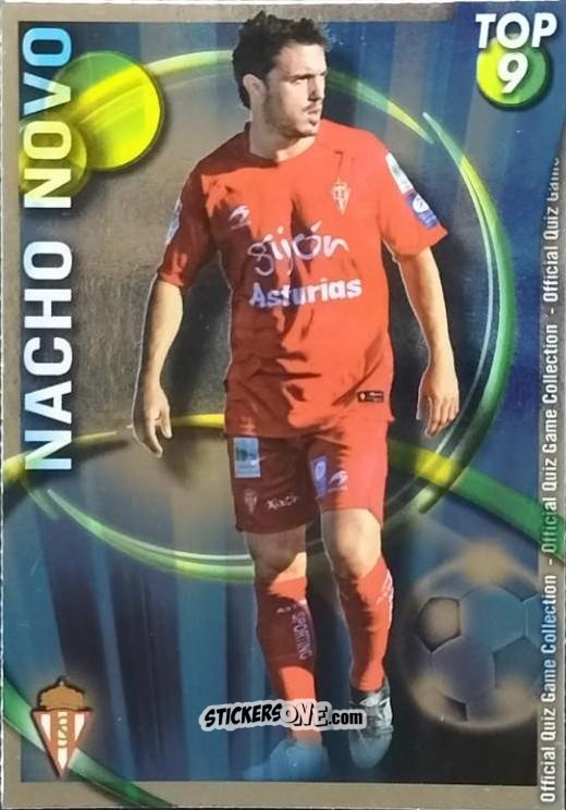 Figurina Nacho Novo - Campeonato Nacional De Liga 2010-2011 n. 628 - Mundicromo