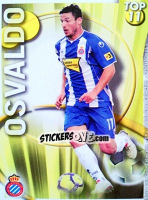 Figurina Pablo Osvaldo - Campeonato Nacional De Liga 2010-2011 n. 634 - Mundicromo