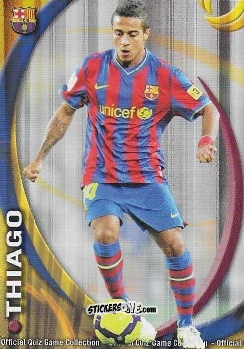 Figurina Thiago Alcántara - Campeonato Nacional De Liga 2010-2011 n. 667 - Mundicromo