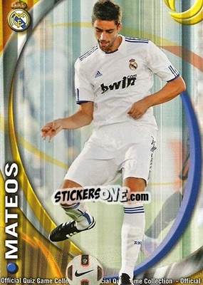 Sticker Mateos - Campeonato Nacional De Liga 2010-2011 n. 670 - Mundicromo