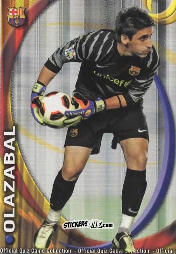 Sticker Olazabal - Campeonato Nacional De Liga 2010-2011 n. 1135 - Mundicromo