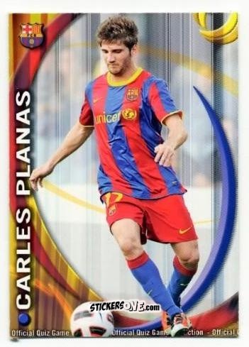 Sticker Carles Planas - Campeonato Nacional De Liga 2010-2011 n. 1136 - Mundicromo