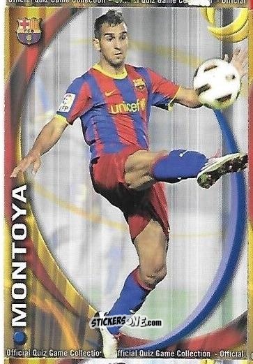 Cromo Montoya - Campeonato Nacional De Liga 2010-2011 n. 1138 - Mundicromo
