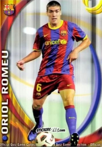 Cromo Oriol Romeu - Campeonato Nacional De Liga 2010-2011 n. 1143 - Mundicromo
