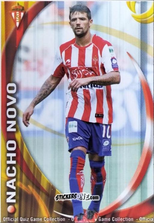 Figurina Nacho Novo - Campeonato Nacional De Liga 2010-2011 n. 1186 - Mundicromo