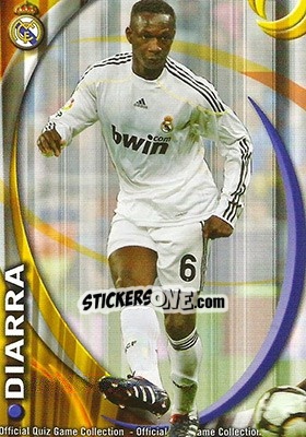 Sticker Mahamadou Diarrá - Campeonato Nacional De Liga 2010-2011 n. 1281 - Mundicromo